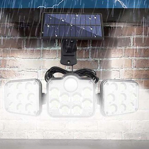 proiector solar cu senzor, proiector solar cu telecomanda, proiectoare solare cu senzor, proiectoare exterior, proiector cu senzor fatada, led-box.ro
