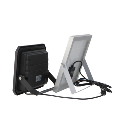 Proiector Solar LED 50W cu Senzor Mișcare, Amurg, Dimabil, Telecomandă, IP65, 700lm – Exterior