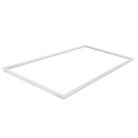 cadru din aluminiu panou led, rama panou led 120x60cm, rama montaj incastrat panou led, panouri led incastrate 120x60cm, rama alba aluminiu, rama din aluminiu 120x60cm, led-box.ro