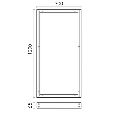 rama panouri led, rama panou led 30x120cm, rama aplicata panouri led, ontare panouri led, rama panou 30x120cm, rama panou led 300x1200mm, led-box.ro