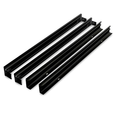 rama neagra panou led, rama montaj panou led, rama panouri 60x60cm, rama montaj aplicat, montare panou led, led-box.ro