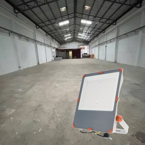 reflector LED 300w profesional, iluminat exterior industrial cu LED, proiector LED IP66, iluminat curți mari cu reflector LED, proiector LED cu sursă Philips și driver Lifud, reflector LED reglabil 1-10V pentru spații comerciale, proiector LED durabil, iluminat economic, proiector LED 300W protecție la supratensiune, reflector LED 300W CCT, led-box.ro