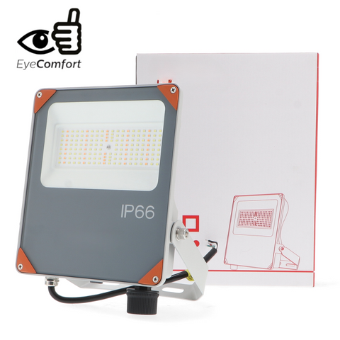 reflector LED 100w profesional, proiector LED 17000lm, iluminat exterior industrial cu LED, proiector LED IP66, iluminat curți mari cu reflector LED, proiector LED cu sursă Philips și driver Lifud, reflector LED reglabil 1-10V pentru spații comerciale, proiector LED durabil, iluminat economic, proiector LED 100W cu protecție la supratensiune, reflector LED 100W CCT, led-box.ro