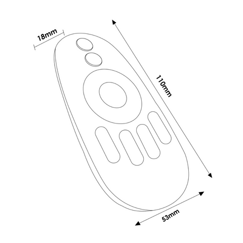 Controller RF 4 zone pentru iluminat LED interior