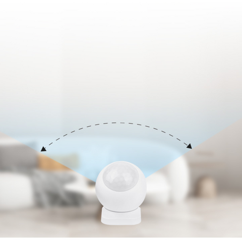 senzor de miscare, senzor pir, senzor milight, miboxer, senzor cu baza magnetica, senzor 2,4ghz, led-box.ro