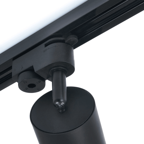 sina monofazata, sina spoturi, sina tavan, sina monofazica neagra, sistem de iluminat pe sina, sina 1 metru. led-box.ro