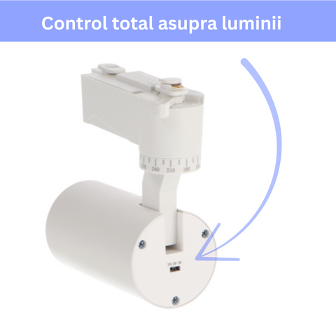 Spot Berna CCT, temperatura culoare selectabila, led-box.ro
