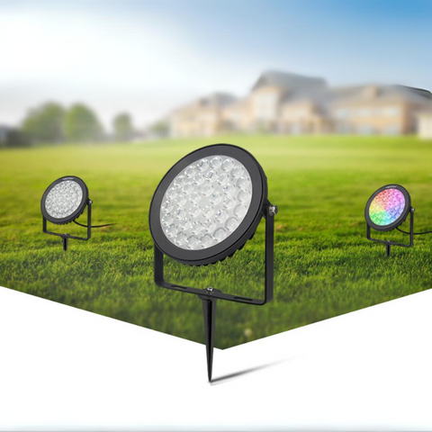 spot gradina, spot rgb alei, spot 15W, spot MiLight, FUTC 03 MiBoxer, iluminat alei, iluminat gradini, iluminat arhitectural, led-box.ro
