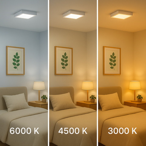 Spot LED Slim 12W cu CRI 80, 3 temperaturi culoare disponibile