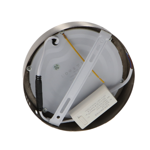 Plafonieră LED rotundă 12W design modern argintiu