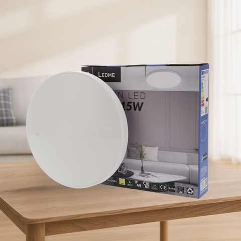 Spot LED 15W alb pentru tavan aplicat