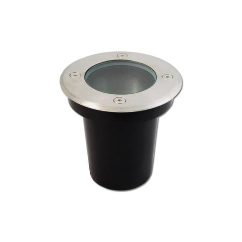 Spot LED GU10 rotund, spot incastrabil, spot exterior, spot 35W, spot exterior 230V, spot D110 mm, spot rotund, spot incastrabil exterior, spoturi gazon, spot gradina, spot pavaj, spoturi alei, led-box.ro