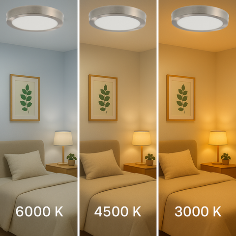 spot rotund aplicat 20w, design modern, aluminiu, lumina selectabila