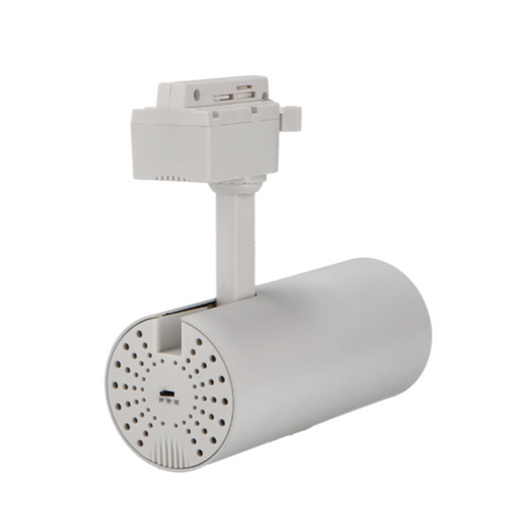 Proiector LED 30w, spot led pe sina, proiector led CCT pe sina, iluminat sina, sina spoturi, spoturi CCT pe sina, sina led tavan, iluminat pe sina, proiectoare CCT pe sina, sina tavan spoturi albe, corpuri de iluminat pe sina, proiector led sina, led-box.ro