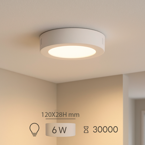 Spot LED 4500K alb neutru pentru activități