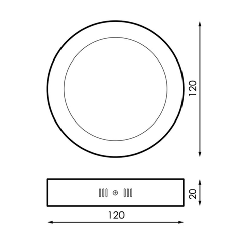 Spot LED 6W cu lumină CCT selectabilă