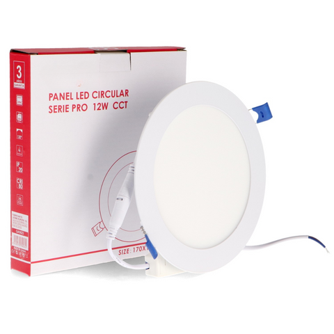 spot led rotund spoturi incastrabile, spot rotund incastrabil, spot alb rotund, spot 12w CCT, spoturi incastrabile, spot cct rotund, spot serie pro, led-box.ro