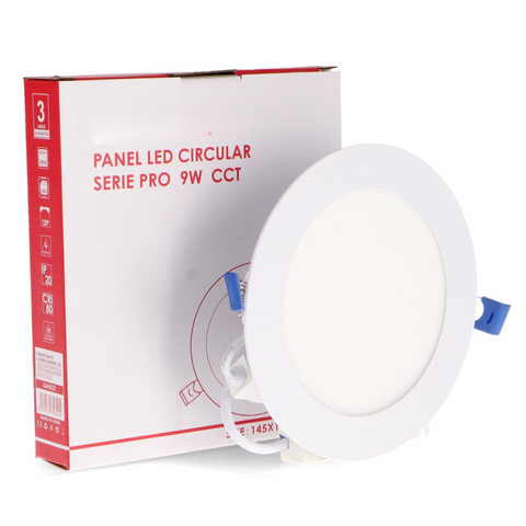 spot led rotund spoturi incastrabile, spot rotund incastrabil, spot alb rotund, spot 9w CCT, spoturi incastrabile, spot cct rotund, spot serie pro, led-box.ro