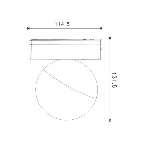 spot LED magnetic 10w negru, spot led sina magnetica, proiector led pe sina magnetica, iluminat sina magnetica, sina spoturi magnetice, corpuri iluminat sina magnetica, spoturi magnetice pe sina, spot glob magnetic, led-box.ro