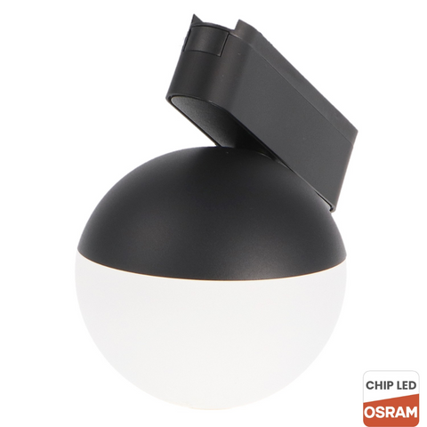 spot LED magnetic 10w negru, spot led sina magnetica, proiector led pe sina magnetica, iluminat sina magnetica, sina spoturi magnetice, corpuri iluminat sina magnetica, spoturi magnetice pe sina, spot glob magnetic, led-box.ro