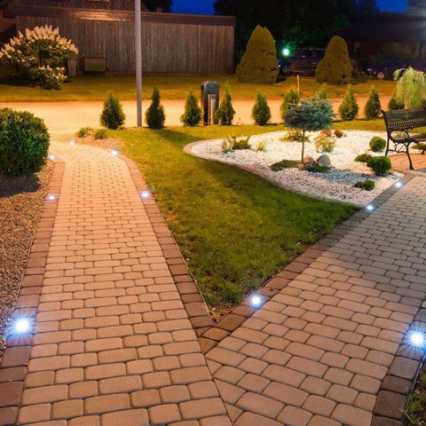 Spot LED GU10 rotund, spot incastrabil, spot exterior, spot 35W, spot exterior 230V, spot D110 mm, spot rotund, spot incastrabil exterior, spoturi gazon, spot gradina, spot pavaj, spoturi alei, led-box.ro