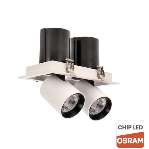 spot led dreptunghiular incastrat, spot incastrabil, spoturi incastrabile 24w, spot pentru tavan, led spot, spoturi led incastrate, mini led spot, spoturi tavan, spot led incastrat, spot alb incastrat, led-box.ro
