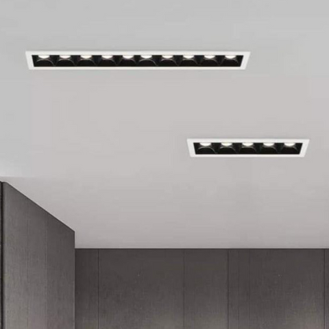 spot led liniar 20W, spoturi interior, spoturi led liniare, spoturi Osram, spot iluminat interior, iluminat accent, spoturi liniare incastrate, led-box.ro