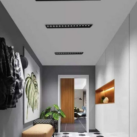 spot led liniar 20W, spoturi interior, spoturi led liniare, spoturi Osram, spot iluminat interior, iluminat accent, spoturi liniare incastrate, led-box.ro