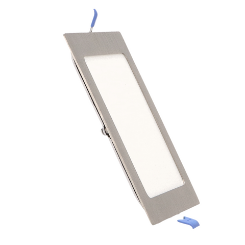 spot led patrat 12w, spot patrat incastrabil, spoturi incastrabile 12w, spot CCT pentru tavan, led spot, spoturi led 170mm, mini led spot patrat, spoturi patrate tavan, spot led incastrat, spot argintiu slim, led-box.ro