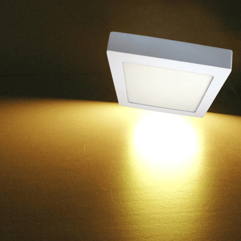 Spot LED patrat aplicat 24W Proma, alb - led-box.ro