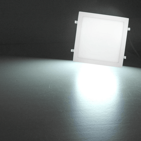 Spot LED patrat incastrabil 24W Proma, alb - led-box.ro