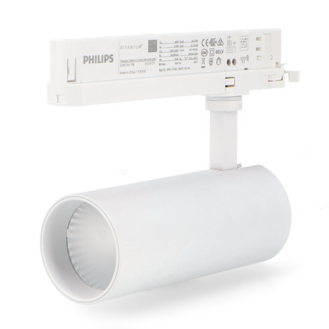 Proiector LED trifazat 32w alb, spot led trifazat pe sina, proiector led pe sina trifazata, iluminat sina trifazata, sina spoturi trifazate, spoturi albe pe sina, sina trifazata led tavan, iluminat pe sina trifazata, proiectoare albe pe sina trifazata, sina trifazata tavan spoturi alb, led-box.ro