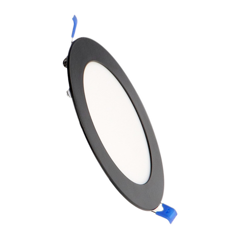 spot led rotund 9w, spot rotund incastrabil, spoturi incastrabile 9w, spot CCT pentru tavan, led spot, spoturi led 145mm, mini led spot rotund, spoturi rotunde tavan, spot led incastrat, spot negru slim, led-box.ro