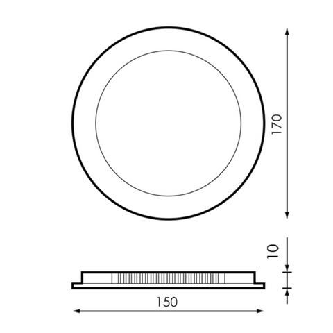 spot led rotund 12w, spot rotund incastrabil, spoturi incastrabile 12w, spot pentru tavan, led spot, spoturi led, mini led spot, spoturi tavan, spot led incastrat, spot rotund, led-box.ro
