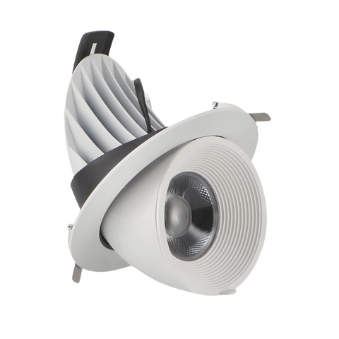 spot led rotund 30w, spot rotund incastrabil, spoturi incastrabile 30w, spot CCT pentru tavan, led spot, spoturi led 165mm, mini led spot rotund, spoturi rotunde tavan, spot led orientabil, spot alb incastrat, led-box.ro