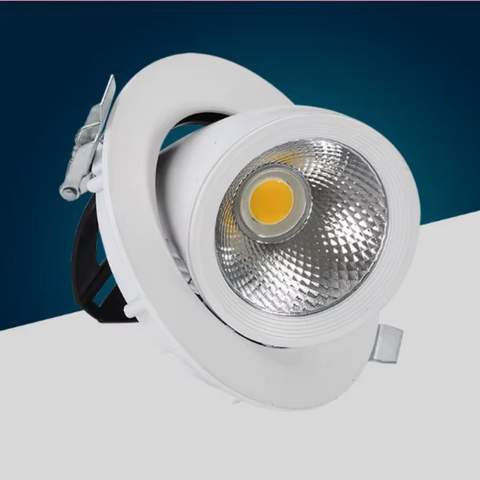 spot led rotund 35w, spot rotund incastrabil, spoturi incastrabile 35w, spot CCT pentru tavan, led spot, spoturi led 190mm, mini led spot rotund, spoturi rotunde tavan, spot led incastrat, spot alb incastrat, led-box.ro