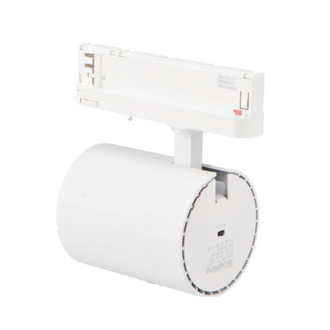 spot led 30W CCT, spot trifaza, spot alb trifazat, spot sina trifazata, spot CCT trifazat, iluminat sina, iluminat spoturi trifazate, spoturi CCT sina trifazica, led-box.ro