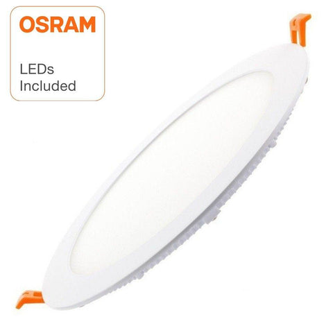 Spot LED Slim rotund incastrabil 24W, chip Osram, IP20 - led-box.ro