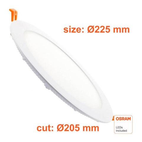 spot led rotund, spoturi led, spot led cct, spot led living, spoturi bucatarie, spoturi spatii comerciale, spot led 24w, spot led incastrat, spoturi led incastrabile, spoturi tavan, spot led tavan, led-box.ro