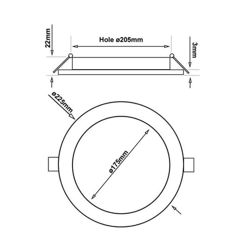 spot led rotund, spoturi led, spot led cct, spot led living, spoturi bucatarie, spoturi spatii comerciale, spot led 24w, spot led incastrat, spoturi led incastrabile, spoturi tavan, spot led tavan, led-box.ro