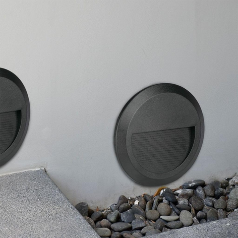 spoturi rotunde incastrabile in perete pentru exterior, led-box.ro