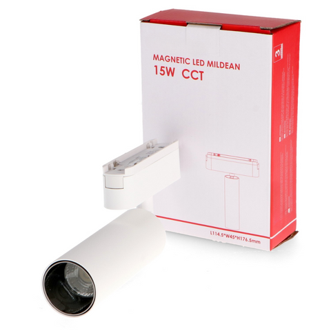 spot LED magnetic 15w negru, spot led sina magnetica, proiector led pe sina magnetica, iluminat sina magnetica, sina spoturi magnetice, corpuri iluminat sina magnetica, spoturi magnetice pe sina, spoturi negre magnetice, sina magnetica led tavan, iluminat pe sina magnetica, led-box.ro