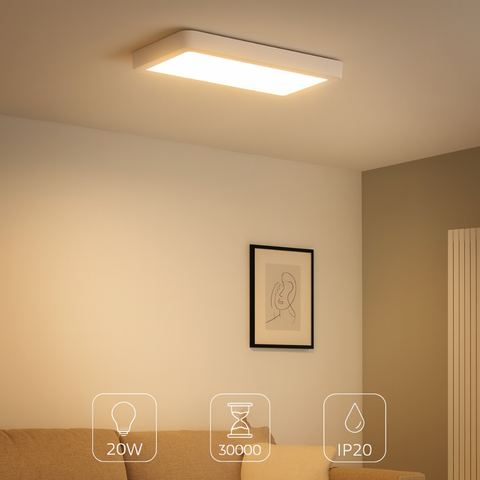 Spot LED de tavan 20w cu lumină uniformă