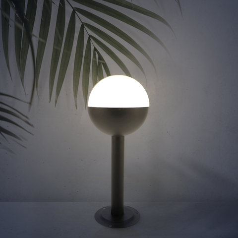 stalp decorativ gradina, stalp iluminat exterior, stalpi radina, iluminat exterior, stalpi moderni, stapi glob gradina, led-box.ro