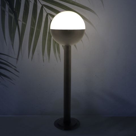 stalp decorativ gradina, stalp iluminat exterior 80cm, stalpi gradina, iluminat exterior, stalpi moderni, stapi glob gradina, led-box.ro