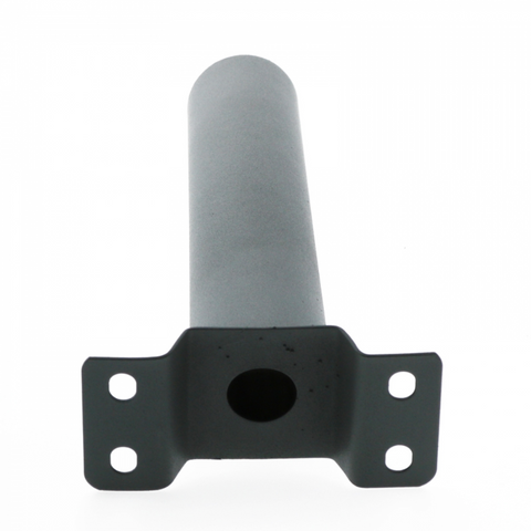Suport perete din metal pentru lampă stradală, culoare neagră, led-box.ro