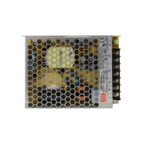 sursa de alimentare Mean Well, LRS-100-24, sisteme de supraveghere, iluminat LED, sursa tensiune Mean Well, sursa alimentare profesionala, sursa alimentare 100w, Sursa de alimentare 24V 4,5A, led-box.ro