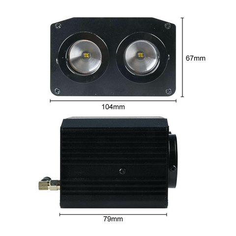 Sursă LED 16W pentru fibre optice CCT