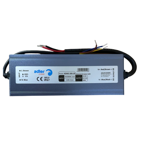 sursa 24V 300W, sursa alim 24V 300W Ip67, alimentare led 24V, surse Adler 300W IP67, sursa metalica led, surse 24v 300W, led-box.ro