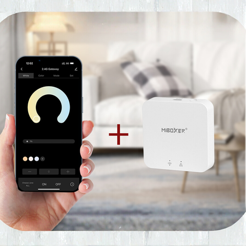 Comutator 2.4G RF SWR pentru lumini LED și dispozitive tradiționale